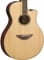 Yamaha APX600 Acoustic Electric Guitar Natural Body Angled View